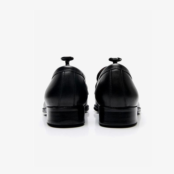 Black Round Toe Loafers - Arno Conti Shoe