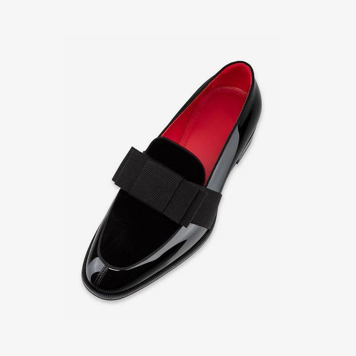 Leather Bows Artwork Mens Loafer - ARNO CONTI