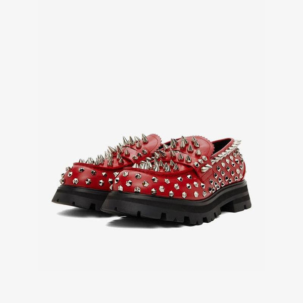 Handmade Studs Loafer - Arno Conti Shoe